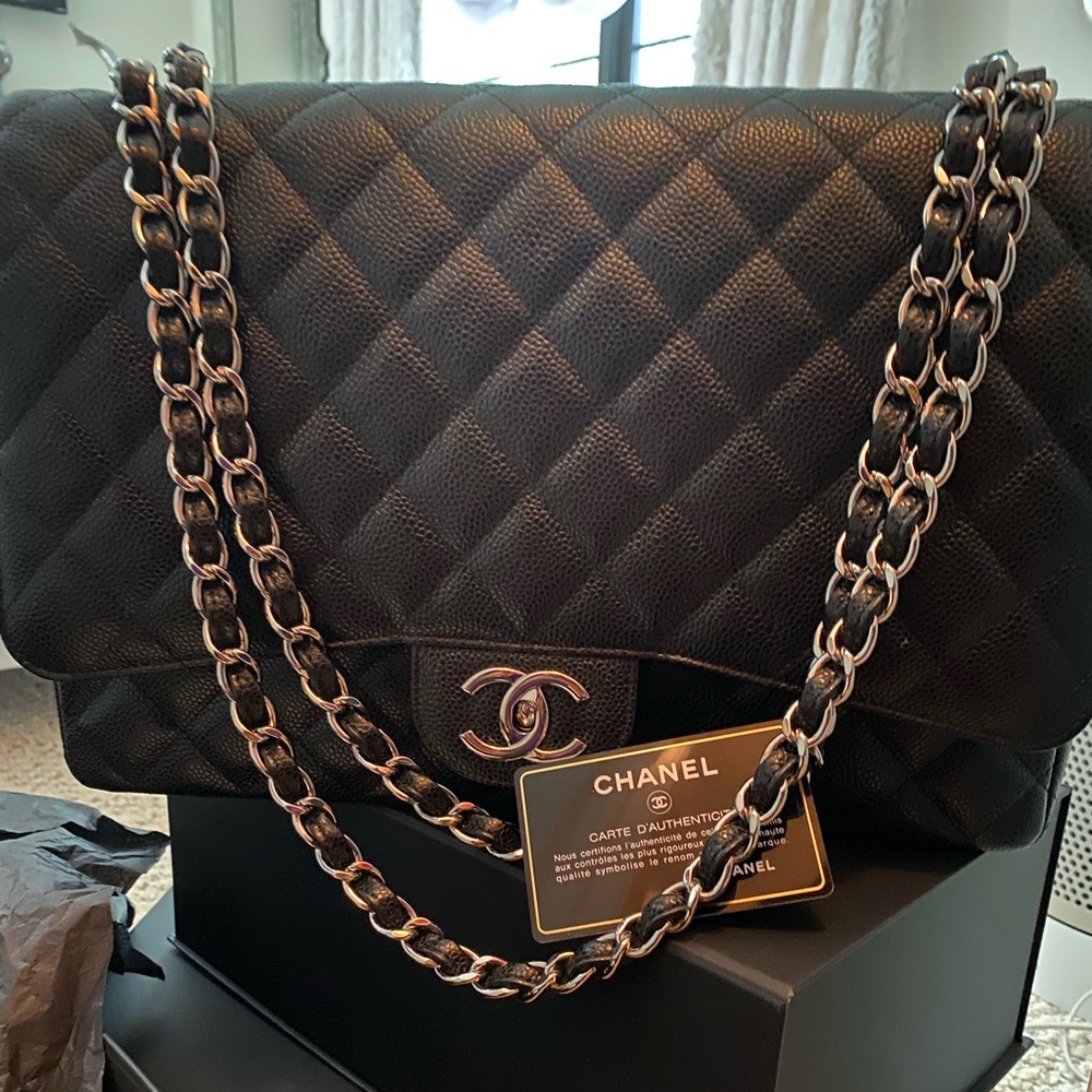 COPY - Authentic used Chanel Jumbo